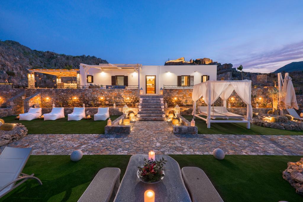 Lindos Vigli Private Villa Exteriér fotografie