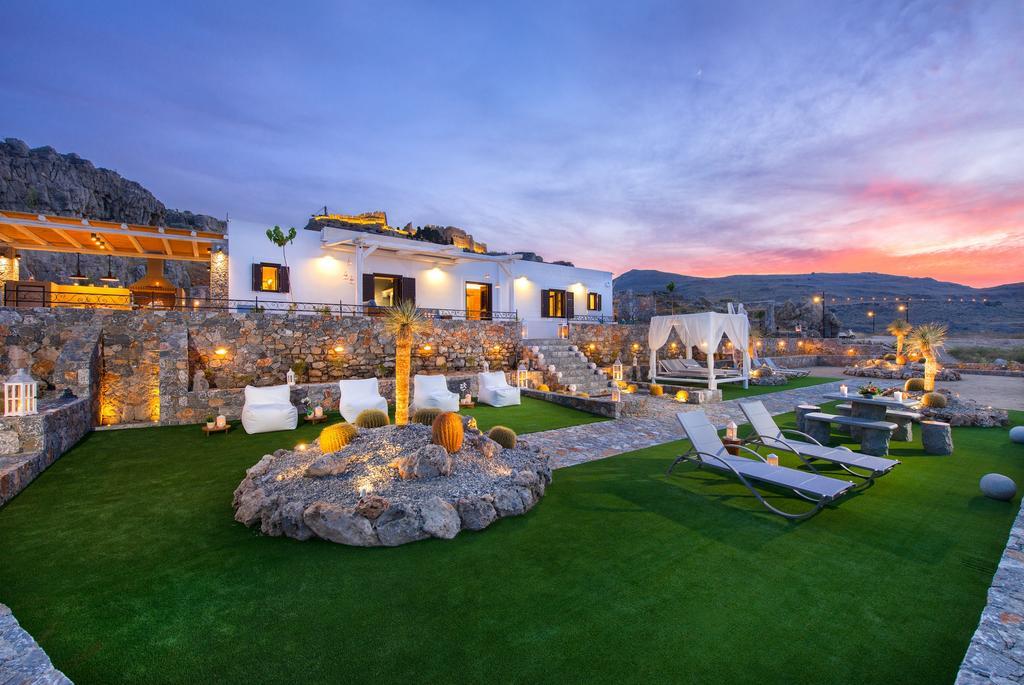 Lindos Vigli Private Villa Exteriér fotografie