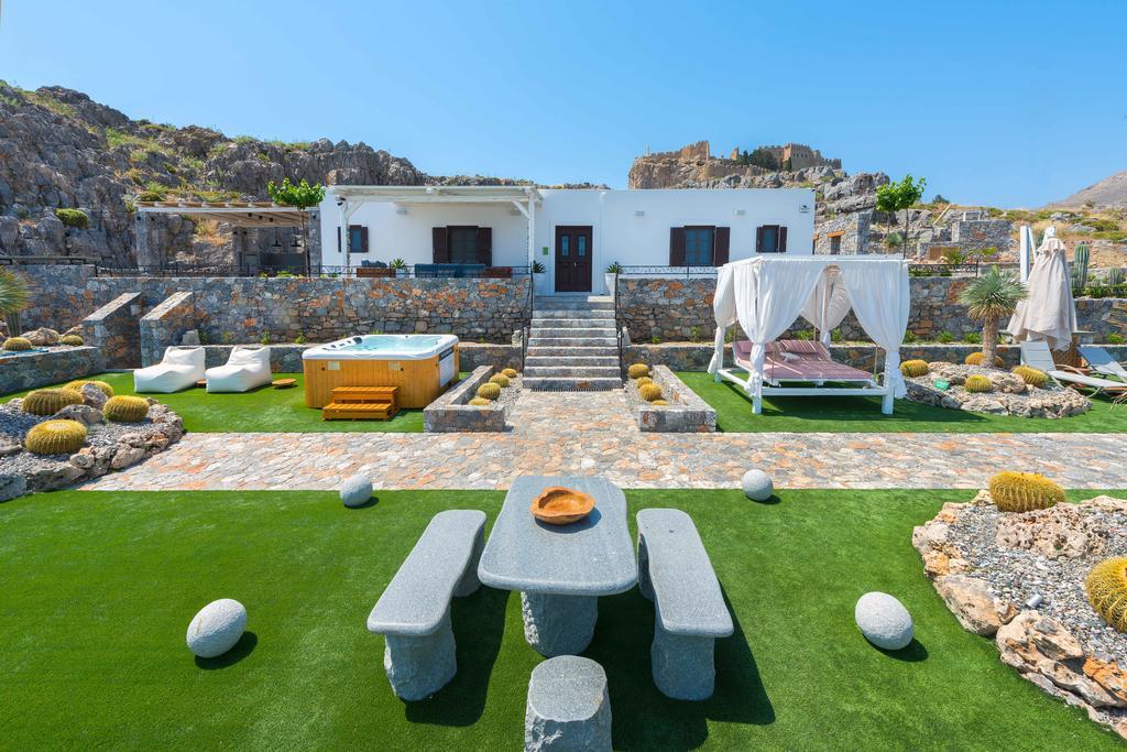 Lindos Vigli Private Villa Exteriér fotografie