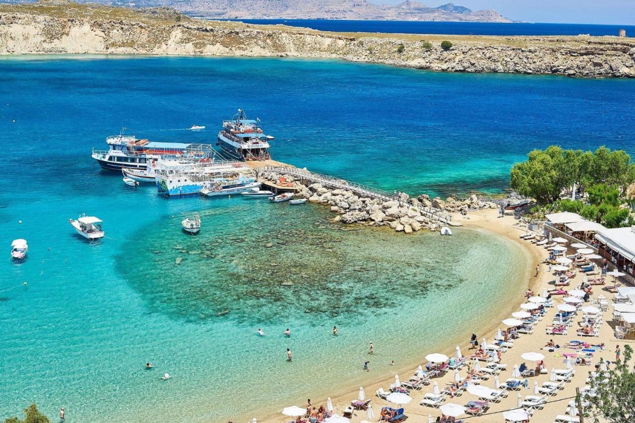 Lindos Vigli Private Villa Exteriér fotografie